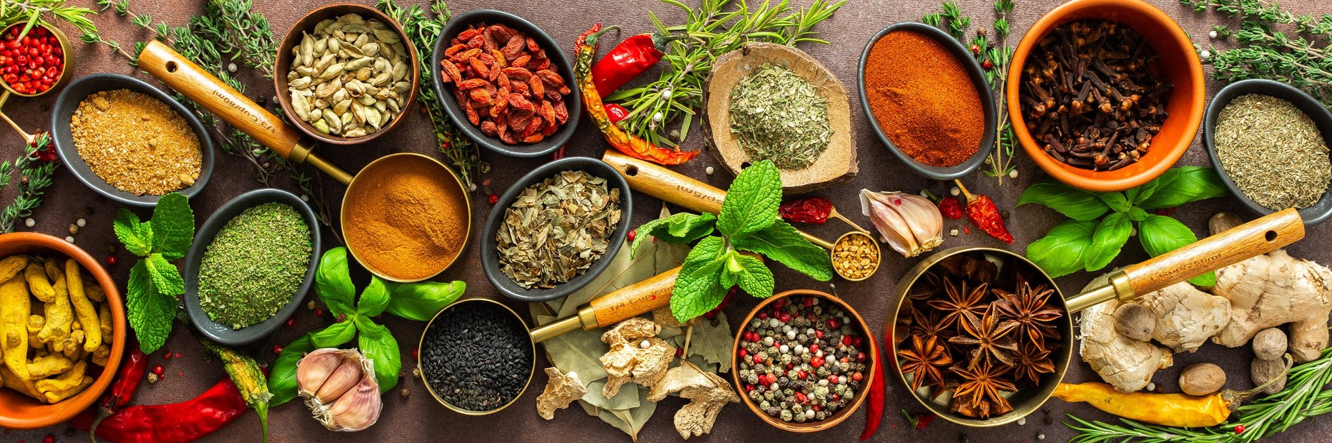 Indian spices and ingredients